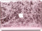 Lunso Geschikt voor MacBook Air 13 inch (2010-2017) cover hoes - case - shiny leer roze