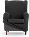 Hoes voor een oorfauteuil Eysa ULISES Donker grijs 80 x 100 x 90 cm