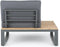 The Outsider Hoekbank Loungeset Albufeira Aluminium & Acaciahout
