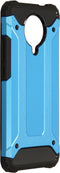 iMoshion Hoesje Geschikt voor Xiaomi Poco F2 Pro Hoesje - iMoshion Rugged Xtreme Backcover - Lichtblauw