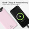 imoshion® Powerbank 10000 mAh - Snellader 18W - USB C & USB A - Geschikt voor o.a. Apple iPhone en Samsung - Roze