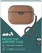 Mous Hoesje schokbestendig Geschikt voor AirPods Pro - Mous Leather Protective Case - Bruin