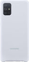 Samsung Silicone Cover - Back Cover - Bescherming tegen krassen en stoten - Zilver