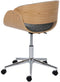 Bureaustoel Grijs Natuurlijk 59 x 64 x 88 cm design