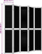 vidaXL - Kamerscherm - met - 5 - panelen - massief - paulowniahout - bruin