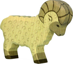 Holztiger Houten staande schaap/ ram