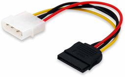 Equip 112050 - Kabel - Molex 4-pin naar SATA - Multi-color
