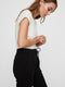 VERO MODA VMEVA MR LOOSE STRING PANTS - Dames Broek - Elastisch - Maat M X L32