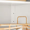 SoBuy FRG238-W - Badkamerkast - 1 lade 2 deuren - Wit 60x87x35cm
