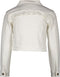 Le Chic Spijkerjasje - Meisjes - Ruches met pareltjes - Off-white