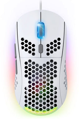 Spirit of Gamer PRO-M4 ARTIC - Gaming Muis - Optisch 12800 DPI - Wit