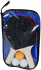 Tafeltennisset 2 Bats en 3 ballen in Tas, 6dlg.