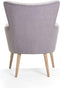 Fauteuil ANGEN Stof Lichtgrijs