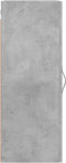 vidaXL - Wandkast - 34,5x34x90 - cm - bewerkt - hout - betongrijs