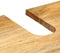 vidaXL - Wastafelmeubel - 62x33x58 - cm - massief - mango - bruin