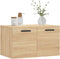 vidaXL - Wandkast - 60x36,5x35 - cm - bewerkt - hout - sonoma - eikenkleurig