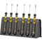 Wera 1550/6 ESD Schroevendraaierset ESD 6-delig Plat, Kruiskop Phillips, Torx plus, Microstix