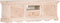 vidaXL - Tv-meubel - 120x30x40 - cm - massief - mangohout - wit