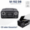 Muse M-182 RDC - Draagbare Radio CD Cassette Speler - FM AM AUX - Zwart
