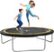 Dunlop Trampoline 6FT - 183 x 50 CM - Trampoline met Veiligheidsnet 200 CM - Kinder Trampoline - Max. 80 KG - Zwart/Geel