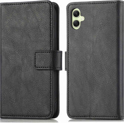 iMoshion Hoesje Geschikt voor Samsung Galaxy A05s Hoesje Met Pasjeshouder - iMoshion Luxe Bookcase - Zwart