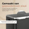 O'DADDY® Pedaalemmer - Prullenbak 60 liter - 2 vakken - Soft-Close - Zwart