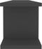 vidaXL - Wandschappen - 2 - st - 90x18x20 - cm - bewerkt - hout - grijs