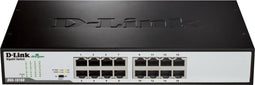 D-Link DGS1016D/E - Netwerkswitch - 16 Poorten - Gigabit - Unmanaged