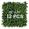 Coast Kunstgras Wandpanelen - Set van 12 - Extra Dik 7 cm Realistisch Groen (Gradient) (12 stuks)