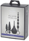 Fifty Shades Siliconen Vibrating Buttplug - Zwart
