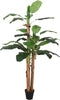 vidaXL - Kunstplant - bananenboom - 22 - bladeren - 200 - cm - groen