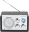 Denver TR-63B - FM Radio - AM en FM ontvangst - AUX-ingang - Zwart