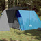vidaXL - Tent - 3-persoons - waterdicht - blauw