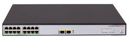 H3C LS-1600V2-18P-HPWR-GL - Managed Gigabit Ethernet Switch - 16 PoE Poorten - Grijs Zwart