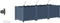 vidaXL - Tuinplanten - met - Water - Irrigatiesysteem - - - Set - van - 3 - - - Grijs