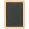 Klika - Krijtbordje met houten rand 22x30 cm - 14 stuks