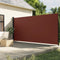 vidaXL - Windscherm - uittrekbaar - 200x300 - cm - bruin