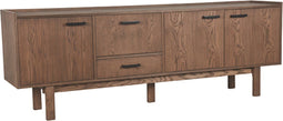 LABEL51 Cali Dressoir - Bruin - Eiken - 220 cm