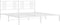 vidaXL - Bedframe - met - hoofdbord - metaal - wit - 200x200 - cm