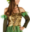 dressforfun - Vrouwenkostuum bosfee - XL - Corsetstijl - Groen