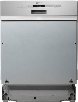 NEFF S255YAX01E - Half Geïntegreerde Vaatwasser - AquaStop Chef 70° 48 dB(A) - Roestvrij staal