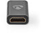 Nedis CVTB34906GY - HDMI high-speed adapter met ethernet - mini-HDMI naar HDMI - Grijs