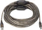 Manhattan 152389 - USB 2.0 A naar B kabel - 15 m met LED - Zwart