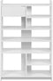 Schoenenkast - MÜNSTER - Wit - 12 paar schoenen - 71,5 x 25 x 109 cm