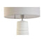 Home ESPRIT - Bureaulamp - 50 W E27 - Wit 35 x 35 x 61 cm