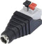 TRU COMPONENTS QT-DC2.1F Zwakstroomverbinder Bus, recht 5.5 mm 5.5 mm 2.1 mm 1 stuk(s)