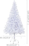 vidaXL - Kunstkerstboom - met - verlichting - en - kerstballen - 230 - takken - 120 - cm