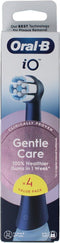 Oral-B iO Gentle Care - Opzetborstels - 4000 zachte borstelharen - Zwart (4 stuks)