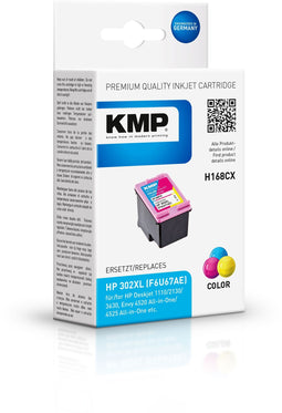 KMP H168CX - Inktcartridge - Pigmentbasis - Cyaan Magenta Geel