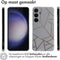 iMoshion Hoesje Geschikt voor Samsung Galaxy S24 Plus Hoesje Siliconen - iMoshion Design hoesje - Meerkleurig / White Graphic